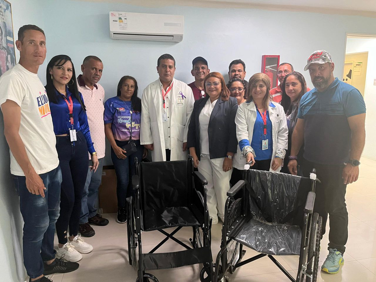 Diario Frontera, Frontera Digital,  Salud, ,Gobernador Jehyson Guzmán donó sillas de ruedas al Hospital Universitario Hugo Chávez Frías