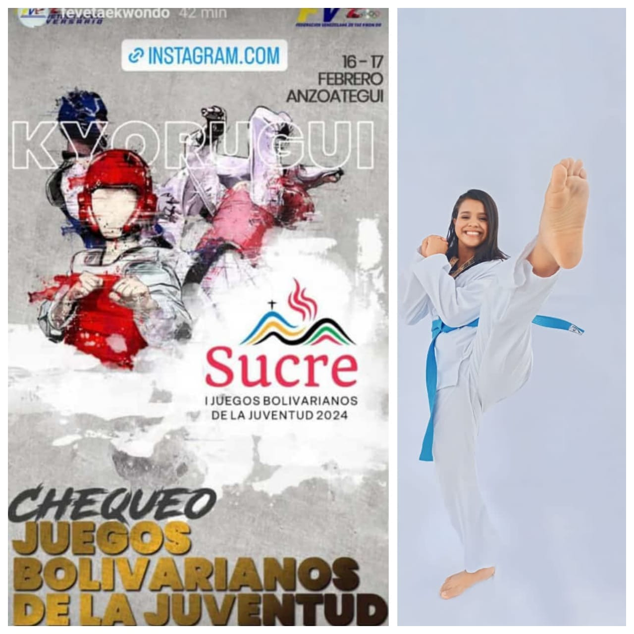 Diario Frontera, Frontera Digital,  Deportes, ,La vigiense Valentina Carache representará a Mérida en el chequeo nacional de Taekwondo en Anzoátegui