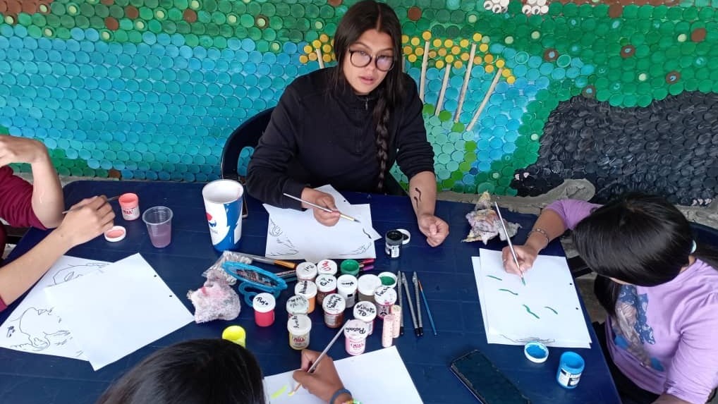 https://fronteradigital.com.ve/Instituto Municipal de Cultura de Rangel realiza
formación artística dirigida a niños (as) del Páramo merideño