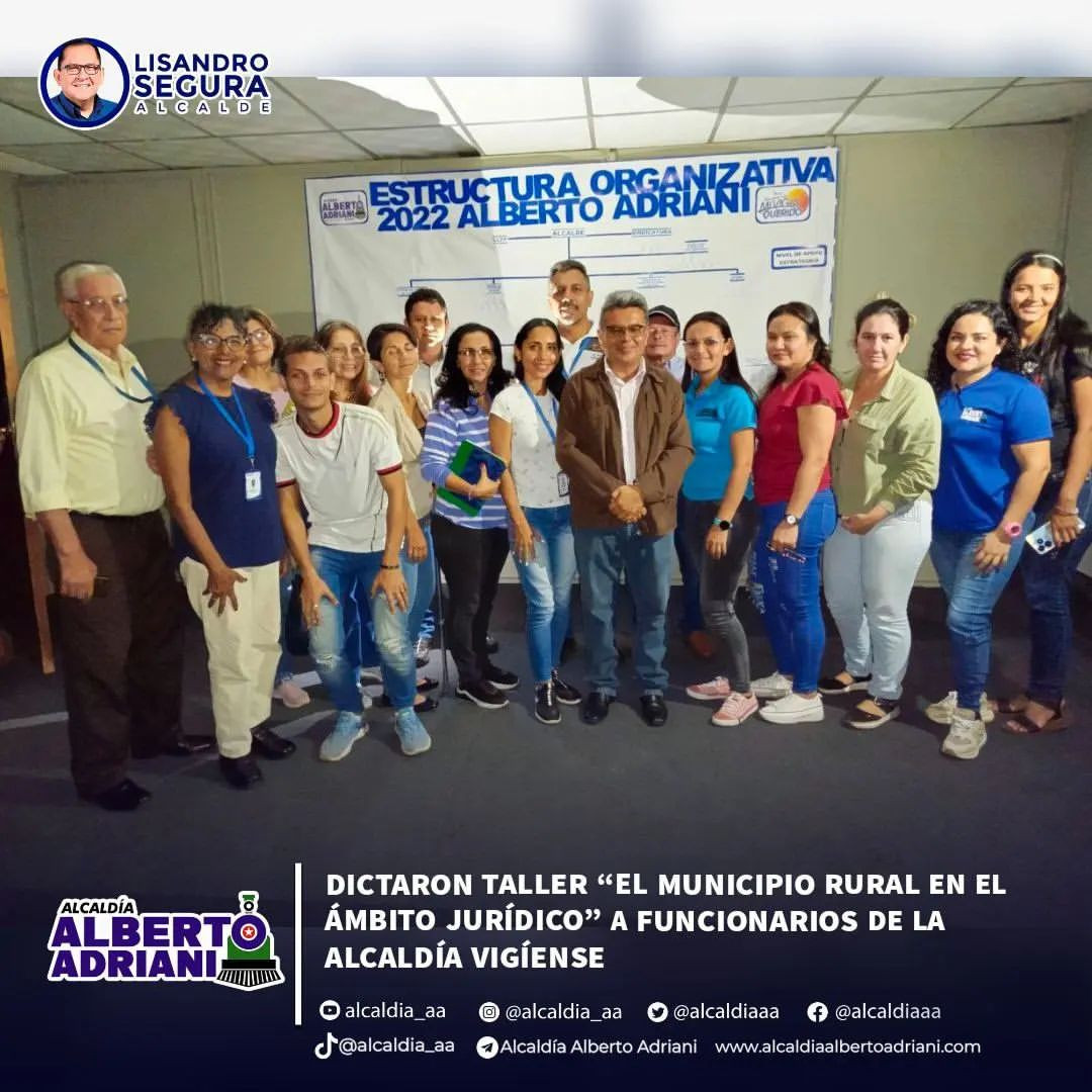 Diario Frontera, Frontera Digital,  El Vigía Panamericana, ,Dictan taller “El municipio rural en el ámbito jurídico” a funcionarios de la alcaldía vigíense