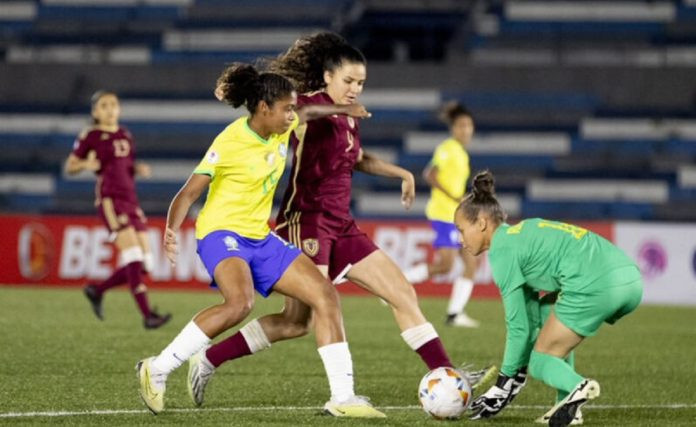 Diario Frontera, Frontera Digital,  Deportes, ,Vinotinto Femenina Sub-20 perdió ante Brasil pero mantiene esperanzas
