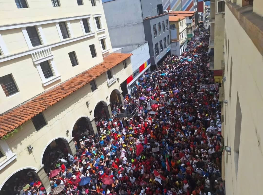 Diario Frontera, Frontera Digital,  Politica, ,Municipio Libertador de Mérida se concentró en apoyo al Presidente Nicolás Maduro