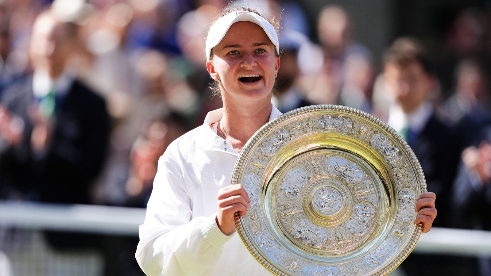 Diario Frontera, Frontera Digital,  Deportes, ,Barbora Krejcíková venció a la italiana Jasmine Paolini en la final y se consagró campeona de Wimbledon