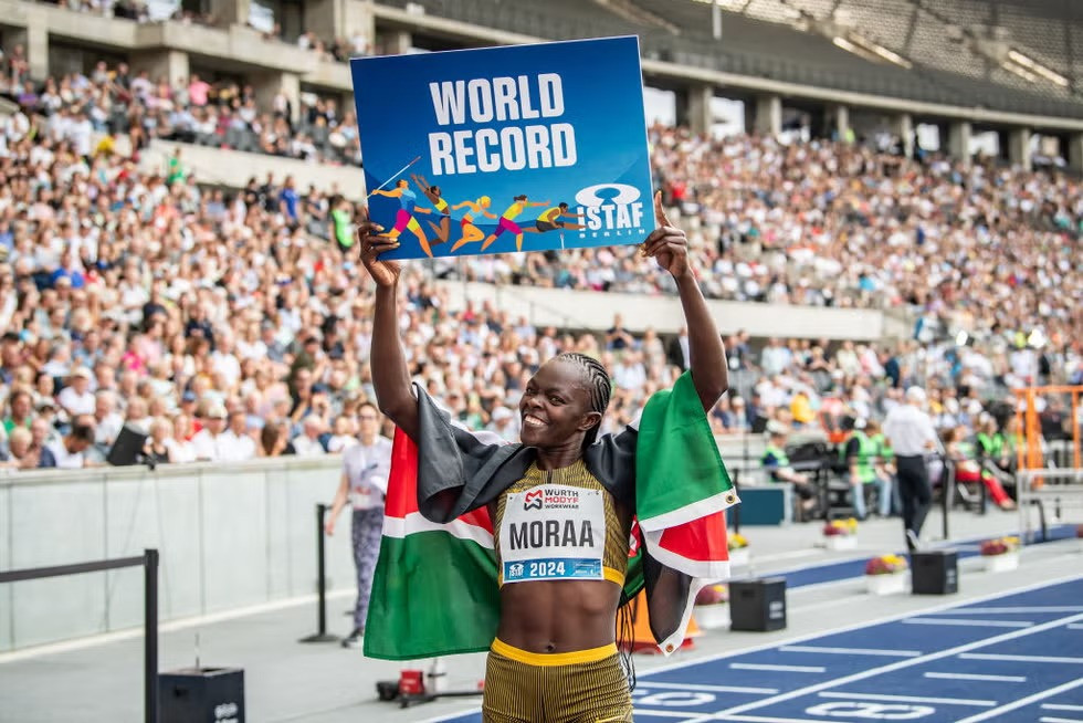 Diario Frontera, Frontera Digital,  Deportes, ,La keniana Mary Moraa bate el récord del mundo en los 600 metros