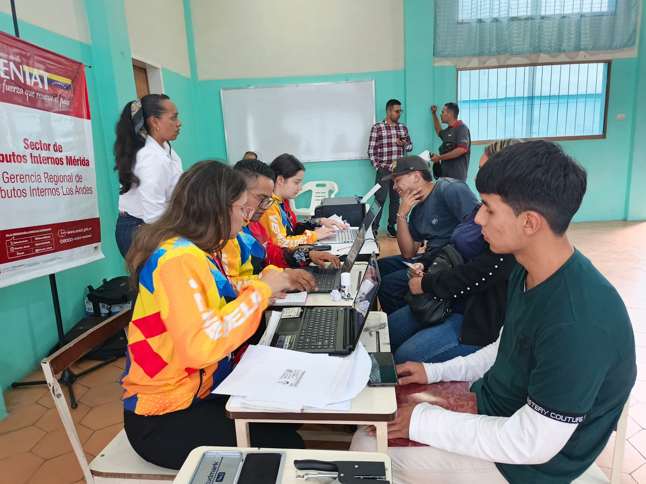 Diario Frontera, Frontera Digital,  Regionales, ,Con éxito se cumplió la programación desarrollada entre el 06 y el 10 de octubre. Foto: Cortesía Seniat.,SENIAT Mérida culminó con éxito la jornada tributaria del 6 al 10 de octubre