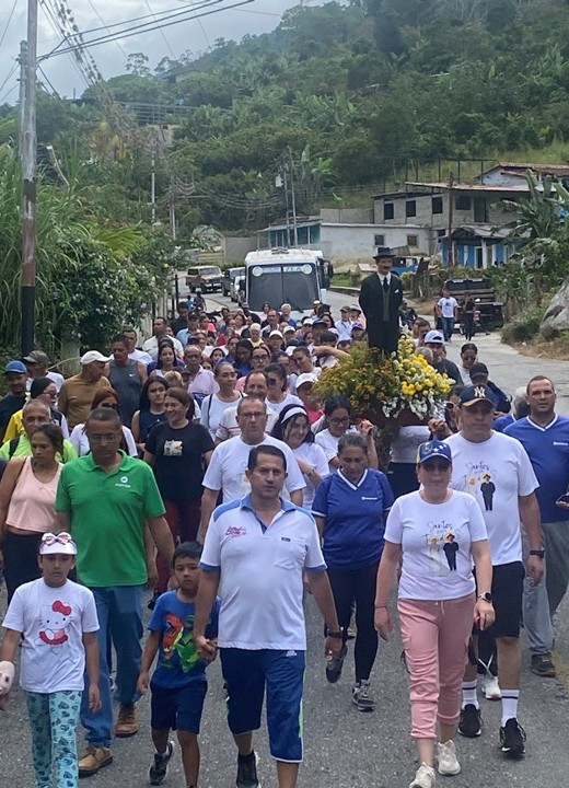 Diario Frontera, Frontera Digital,  Regionales, ,Demostración de Fe: Zea y Caño El Tigre caminaron unidos por la salud 
y la Canonización de los primeros Santos Venezolanos