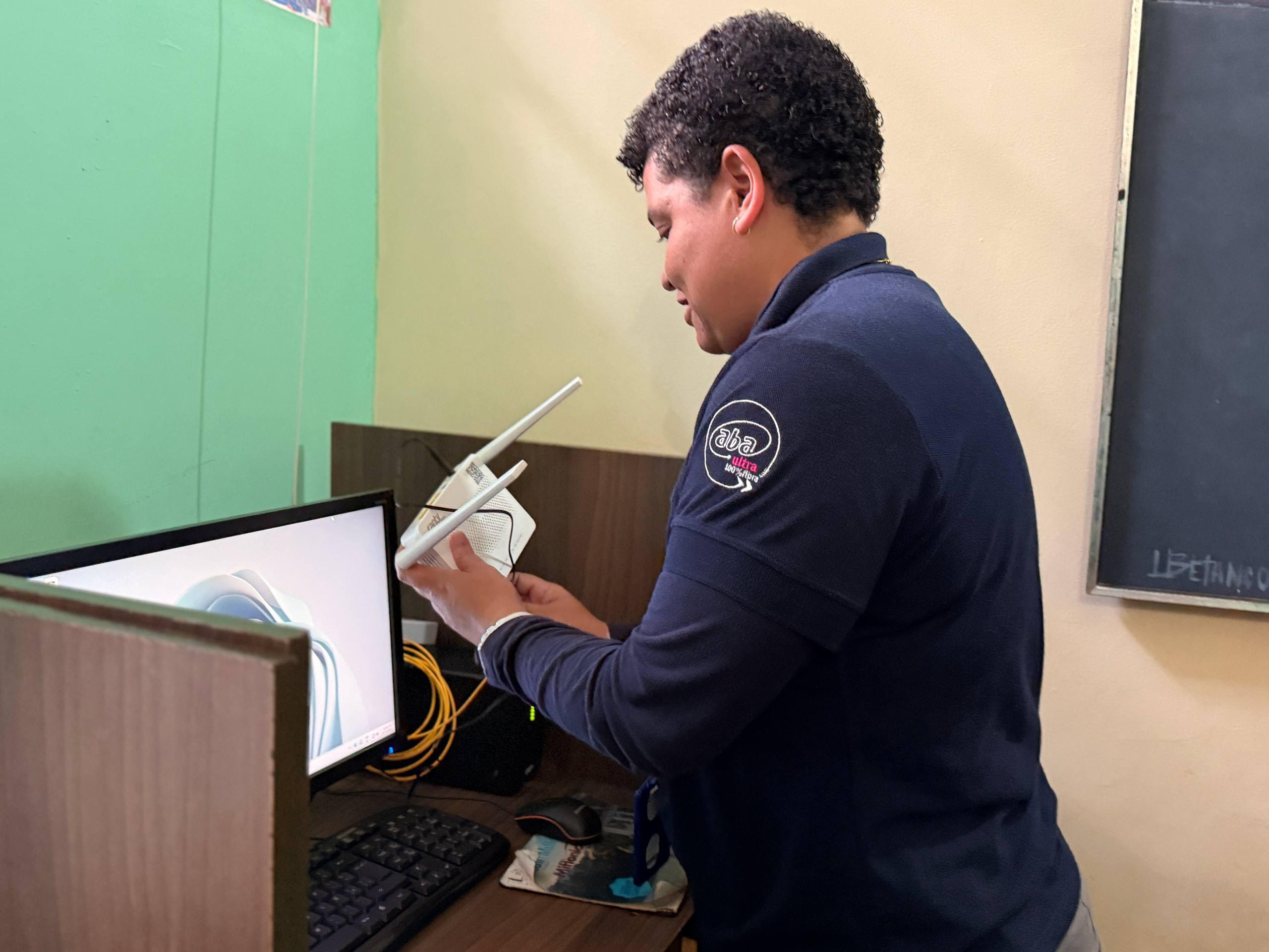 Diario Frontera, Frontera Digital,  Regionales, ,María Díaz, directora de la Unidad de Telecomunicaciones de la municipalidad, expresó su agradecimiento a la empresa de telecomunicaciones nacional por el respaldo brindado,,Alcalde Nelson Álvarez y CANTV impulsan digitalización administrativa