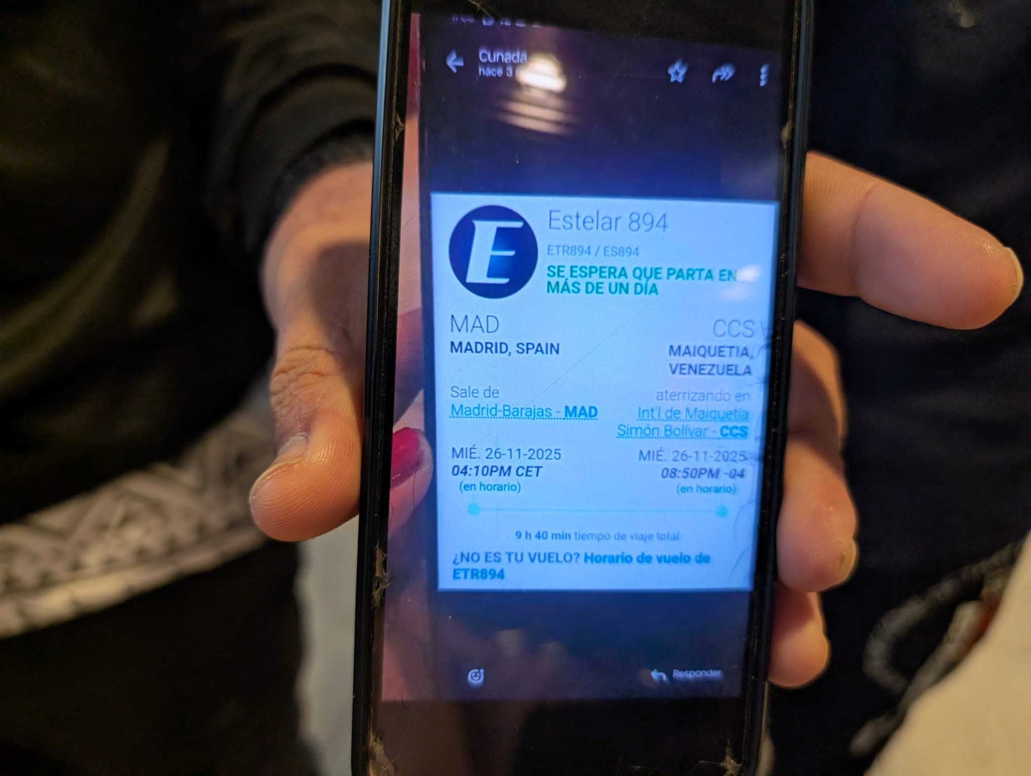 Diario Frontera, Frontera Digital,  Internacionales, ,Venezolanos varados en Madrid claman 
por ayuda ante la incertidumbre por vuelos cancelados