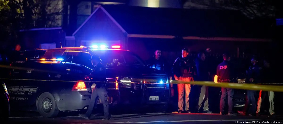 Diario Frontera, Frontera Digital,  Internacionales, ,Las autoridades policiales indicaron que la información sobre el hecho es limitada.Imagen: Ethan Swope/AP Photo/picture alliance,Balacera registra cuatro muertos y 10 heridos en California