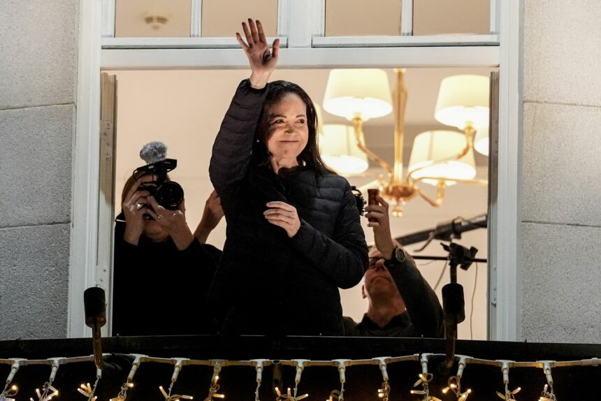 Diario Frontera, Frontera Digital,  Internacionales, ,María Corina Machado hizo su primera aparición pública en Oslo tras meses en la clandestinidad
