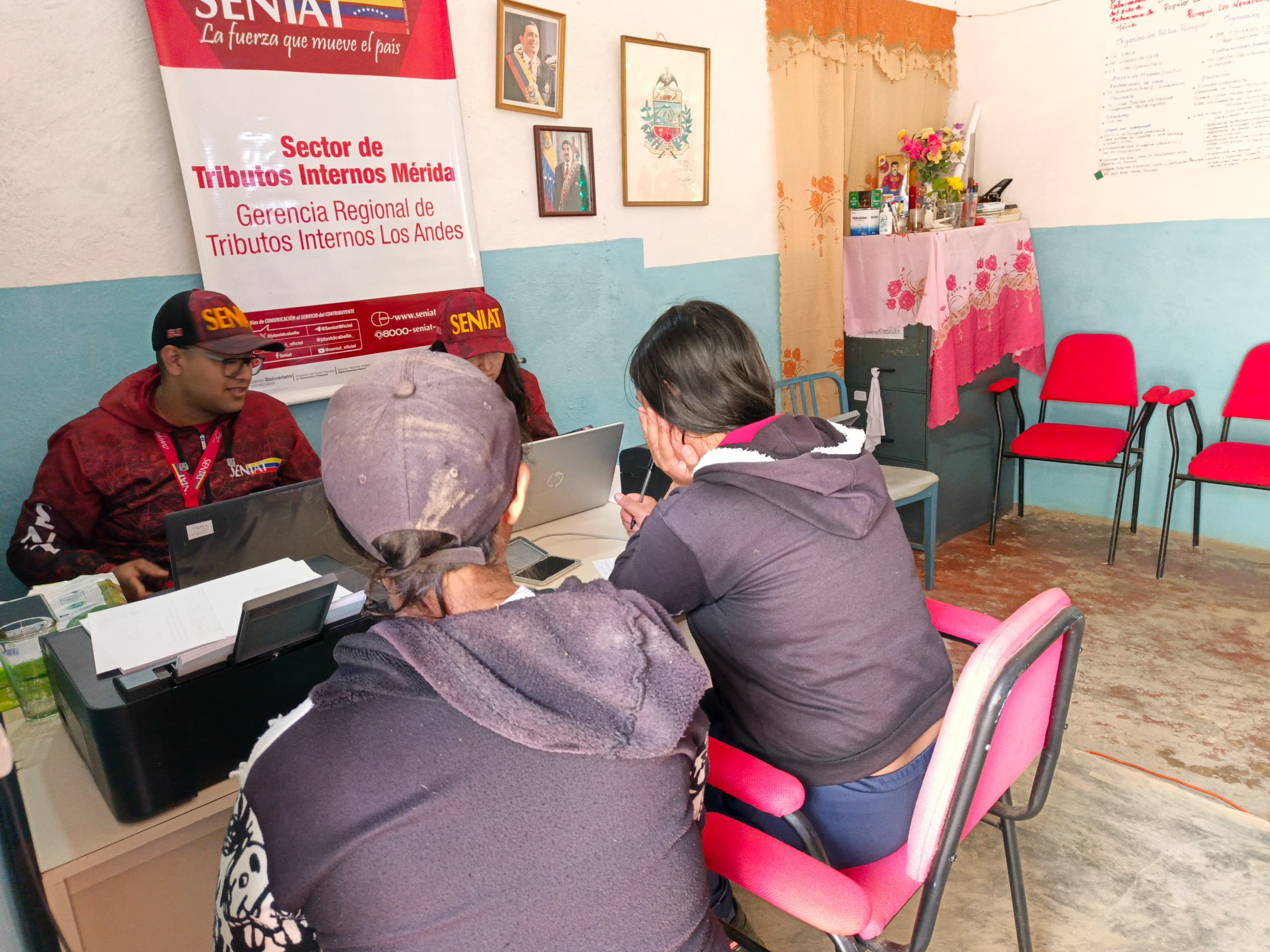 Diario Frontera, Frontera Digital,  Regionales, ,Con estas jornadas, el Seniat reafirma su rol como institución al servicio de la ciudadanía, promoviendo la responsabilidad tributaria y fortaleciendo la confianza en el sistema fiscal venezolano,Seniat Mérida cumplió con programación semanal 
en el municipio Libertador