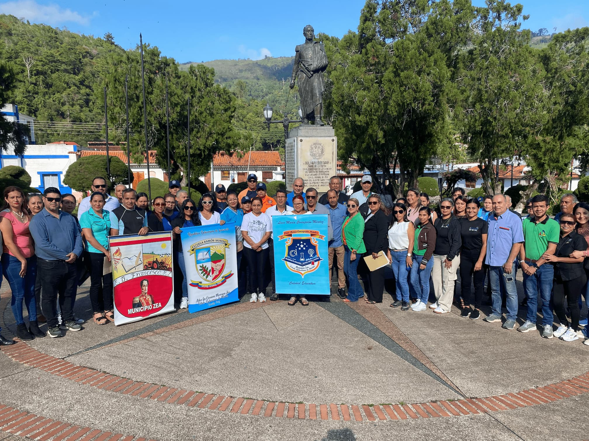 Diario Frontera, Frontera Digital,  Mocoties, ,Autoridades e instituciones de Zea rinden honores a Simón Bolívar a 195 años de su partida física