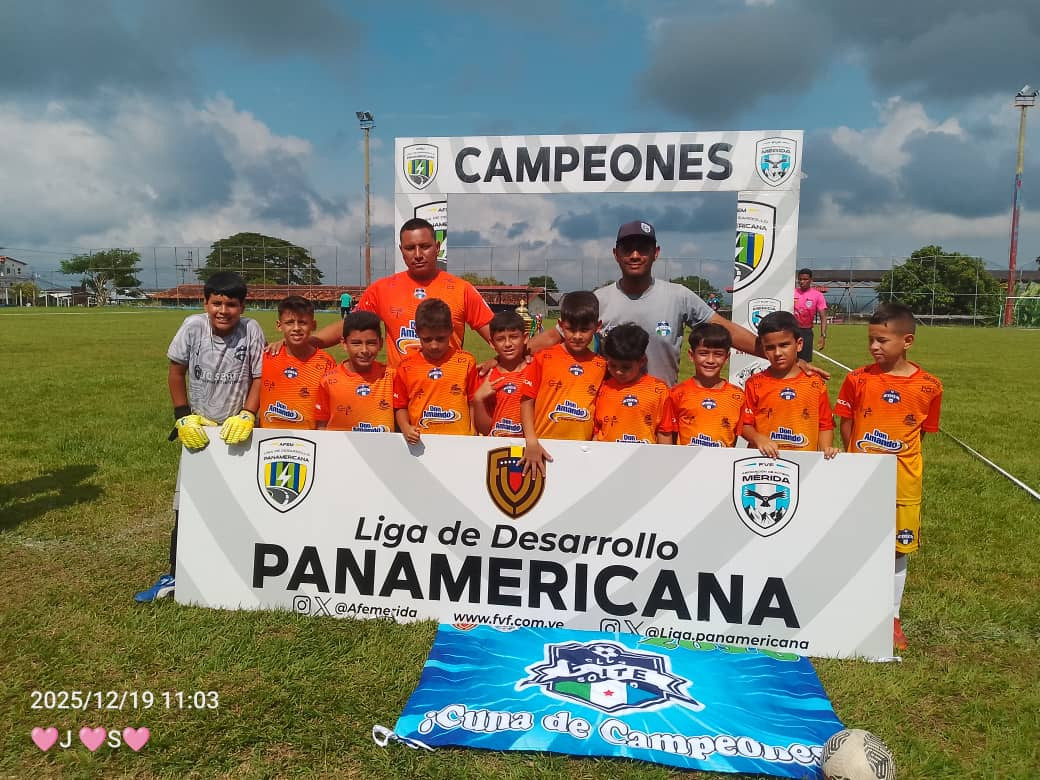 Diario Frontera, Frontera Digital,  Deportes, ,El futbol merideño ya tiene sus campeones del 2025