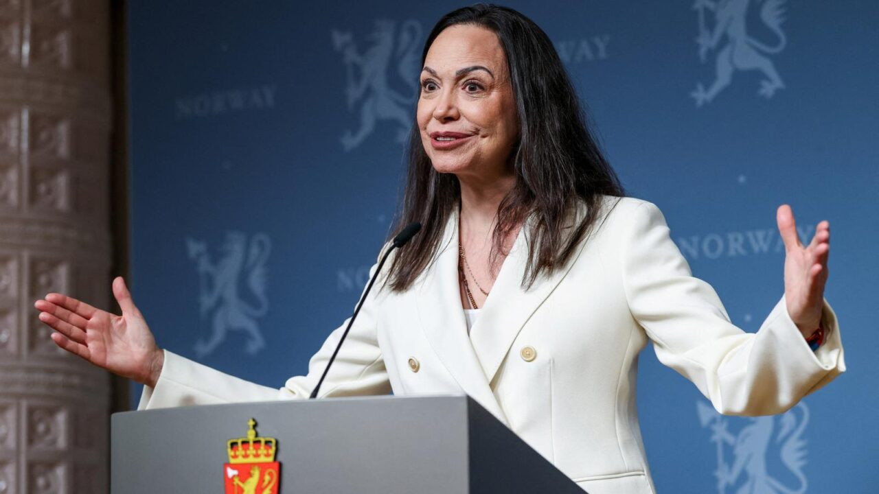 Diario Frontera, Frontera Digital,  Internacionales, ,María Corina Machado | Foto referencial,Diario italiano reconoció a María Corina Machado 
como una de las mujeres que marcaron huella en 2025