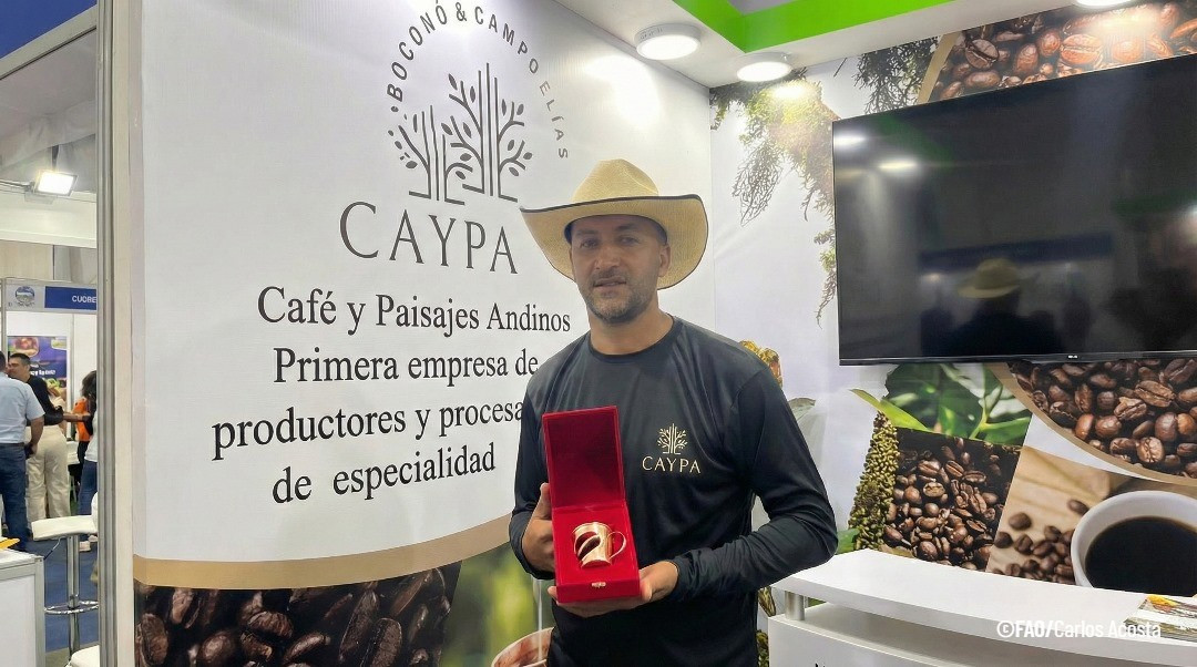 Diario Frontera, Frontera Digital,  Nacionales, ,Roney Durán, productor del proyecto Paisajes Andinos, se alza con la Taza de Bronce en encuentro internacional de café