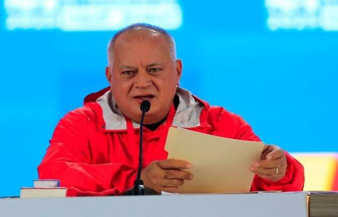 Diario Frontera, Frontera Digital,  Politica, ,Cabello: Quienes hayan recibido financiamiento de organismos extranjeros no pueden participar en elecciones