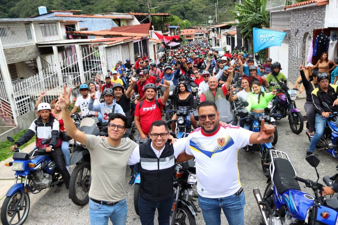 Diario Frontera, Frontera Digital,  Politica, ,Extraordinaria Caravana Motorizada del municipio Libertador por el triunfo de Arnaldo Sánchez