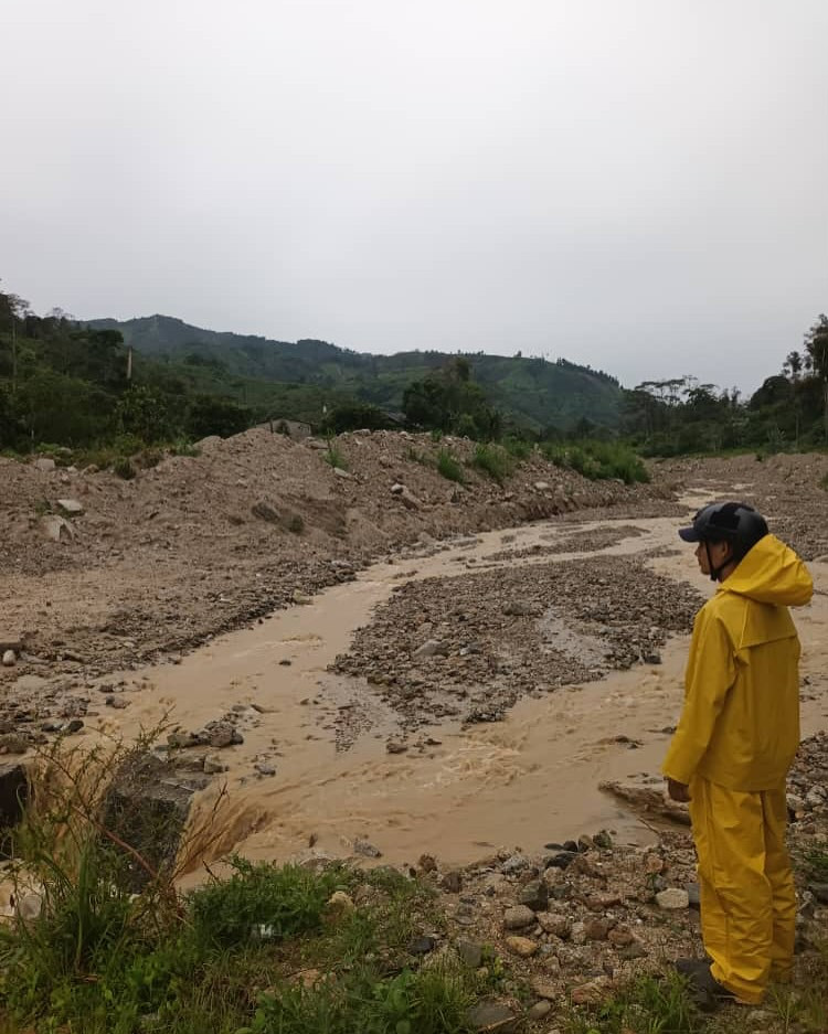 Diario Frontera, Frontera Digital,  Mocoties, ,Paso normal por la local 003 tras fuertes lluvias de ayer domingo en Zea