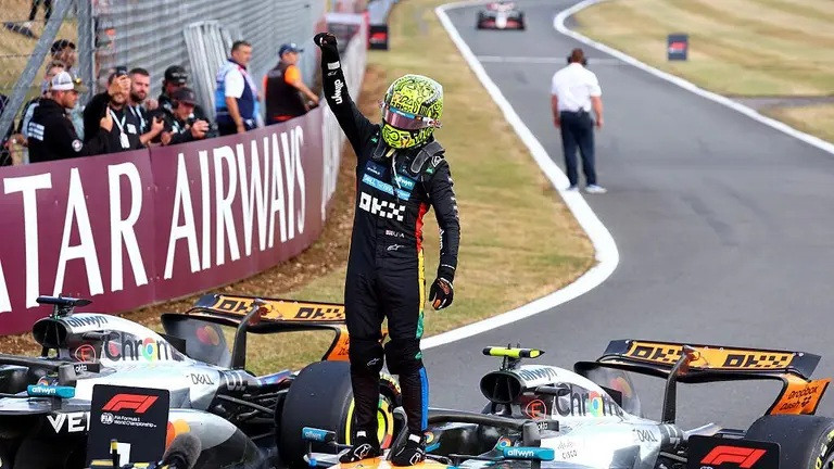Diario Frontera, Frontera Digital,  Deportes, ,Lando Norris supera a Piastri y gana el GP de Gran Bretaña de Fórmula 1