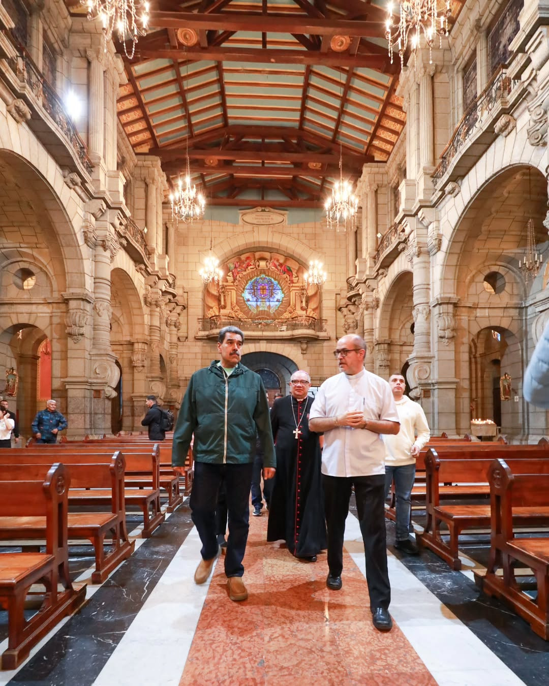 Diario Frontera, Frontera Digital,  Regionales, ,Presidente Maduro y Primera Dama inspeccionan vitales obras en la Basílica Menor de la Inmaculada Concepción de Mérida