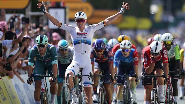 Diario Frontera, Frontera Digital,  Deportes, ,El belga Tim Merlier triunfa en la novena etapa del Tour de Francia
