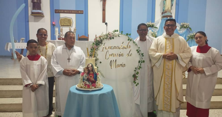 Diario Frontera, Frontera Digital,  Regionales, ,Solemne celebración del Inmaculado Corazón de María en la Parroquia de Los Curos