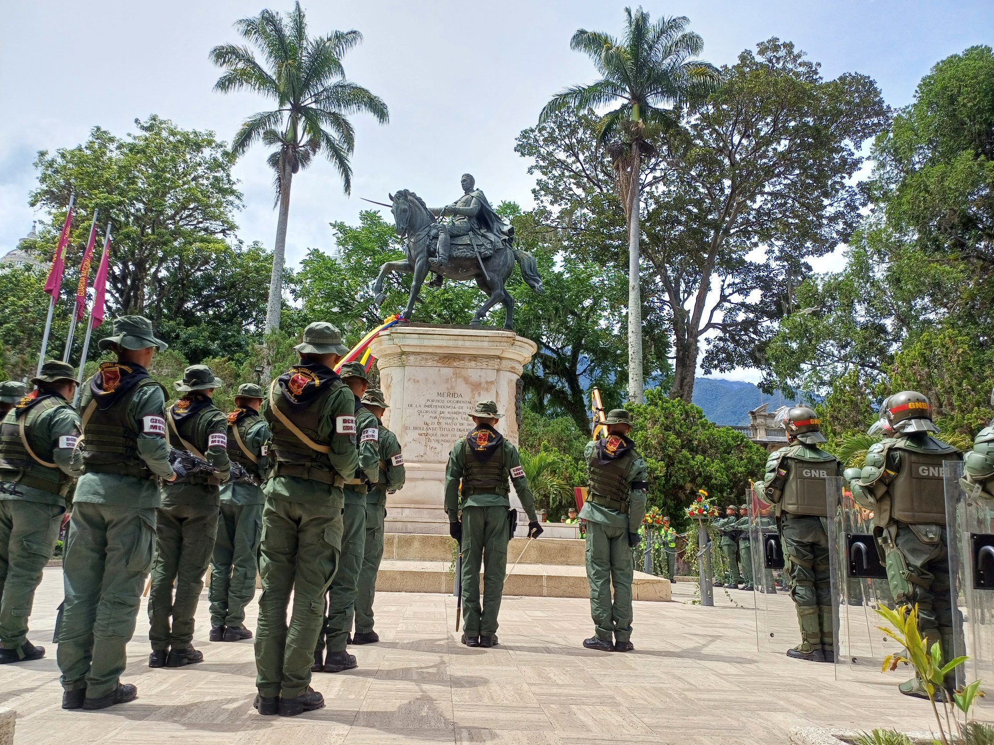 Diario Frontera, Frontera Digital,  Regionales, ,Merideños conmemoraron los 88 años de la Guardia Nacional Bolivariana