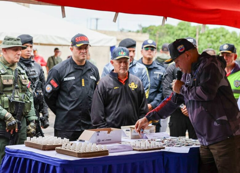 Diario Frontera, Frontera Digital,  Nacionales, ,Cabello anuncia otra incautación de explosivos, ahora en dos galpones en Monagas