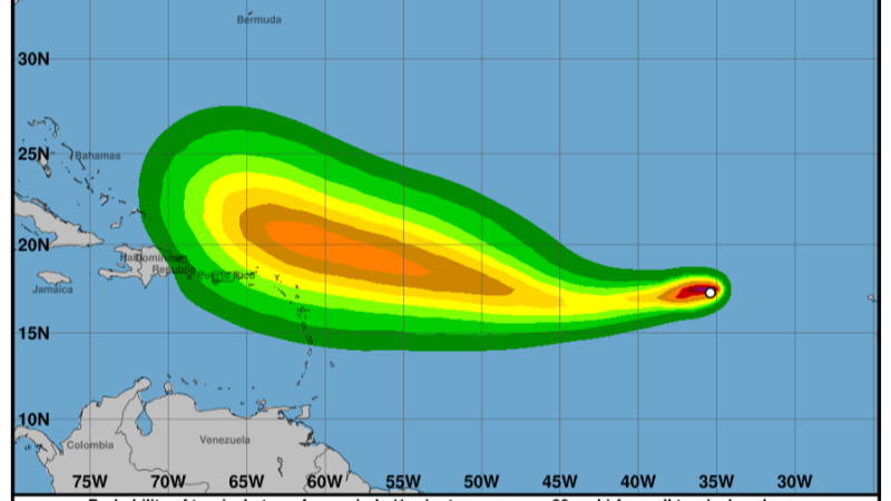 Diario Frontera, Frontera Digital,  Internacionales, ,Puerto Rico en riesgo: Erin amenaza con convertirse en huracán este jueves