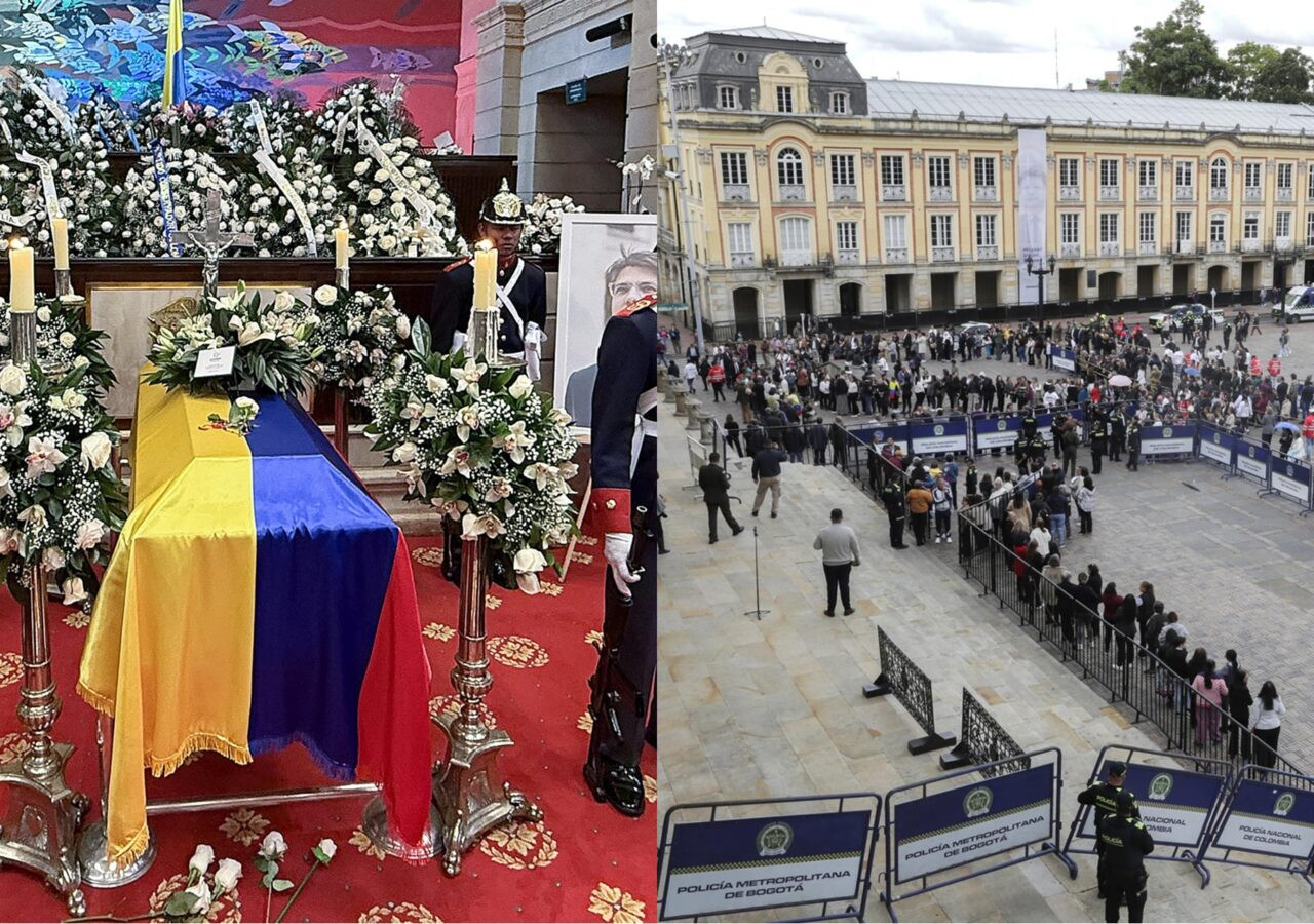 Diario Frontera, Frontera Digital,  Internacionales, ,Colombia despidió a Miguel Uribe Turbay en una plaza de Bolívar silenciada por el luto