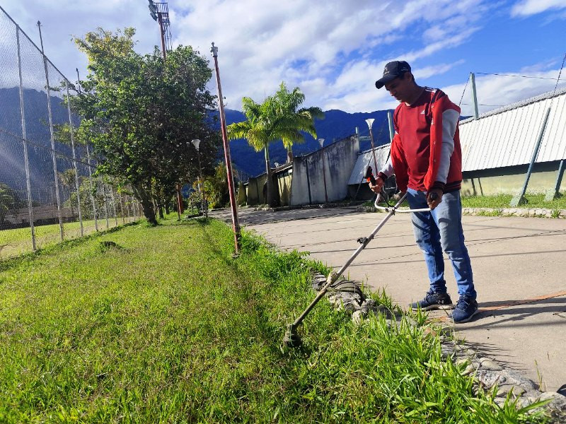 Diario Frontera, Frontera Digital,  Deportes, ,Realizan desmalezamiento del estadio "Juan Omar Briceño" en Mérida