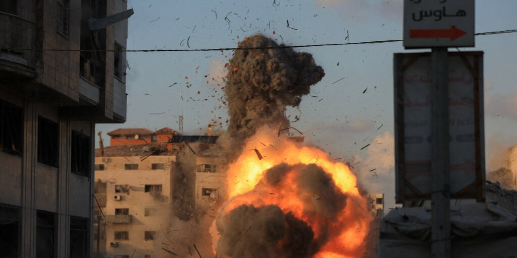 Diario Frontera, Frontera Digital,  Internacionales, ,El Ejército de Israel destruyó otro edificio
utilizado por los terroristas de Hamas en ciudad de Gaza