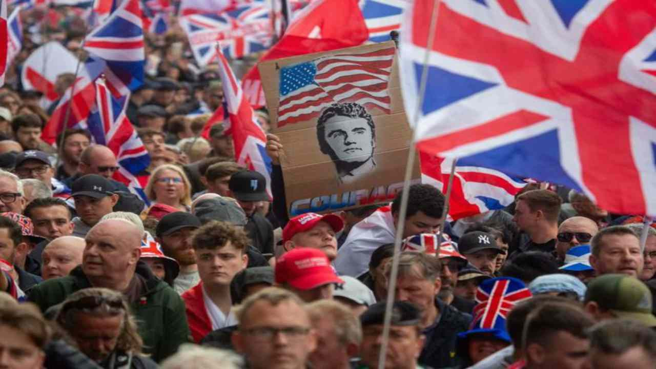 Diario Frontera, Frontera Digital,  Internacionales, ,Más de 100 mil personas en marcha de extrema derecha en Londres contra inmigración