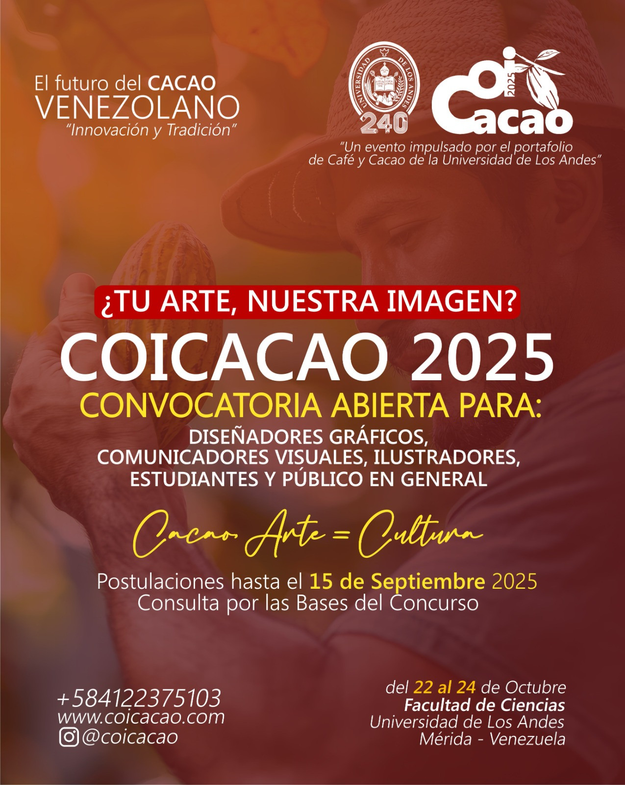 Diario Frontera, Frontera Digital,  Regionales, ,Coicacao 2025 premiará el talento en chocolatería, fotografía, diseño y barismo