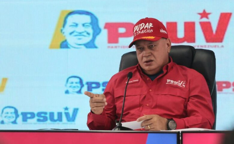 Diario Frontera, Frontera Digital,  Politica, ,Cabello a quienes se oponen a decreto de conmoción exterior: Están en estado general de sospecha