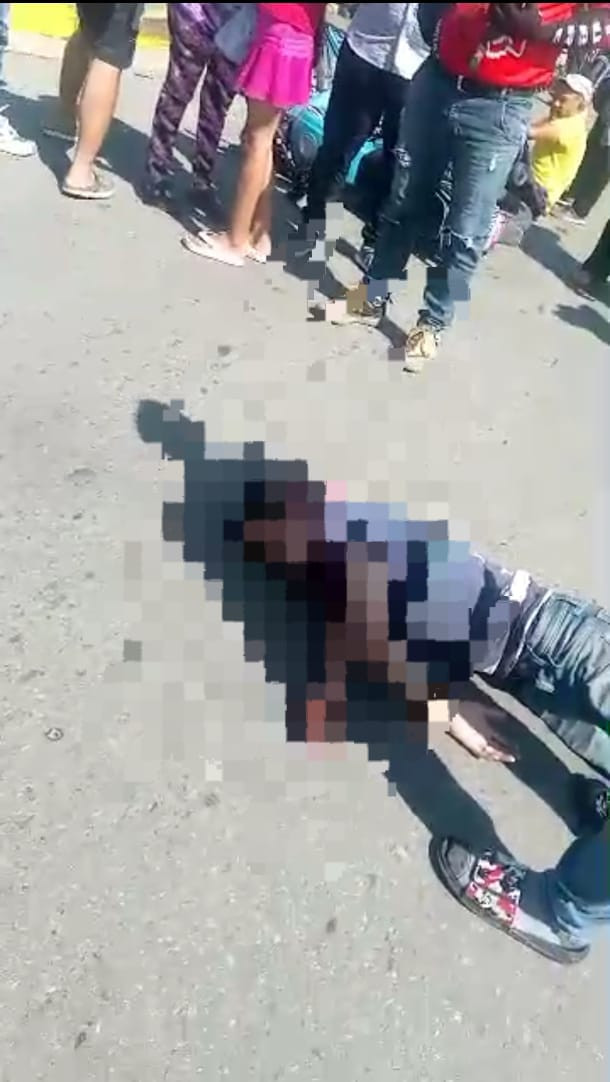 Diario Frontera, Frontera Digital,  Sucesos, ,Al lugar se apersonaron efectivos de la Policía Nacional Bolivariana y Policía Regional del Zulia,PNB resultó muerto tras ser impactado por una camioneta en Santa Bárbara del Zulia