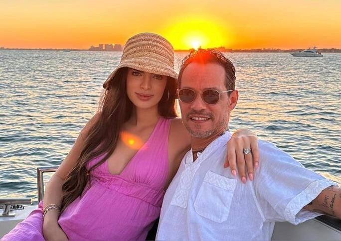 Diario Frontera, Frontera Digital,  Farándula, ,Nadia Ferreira anuncia su segundo embarazo con Marc Anthony en su tercer aniversario