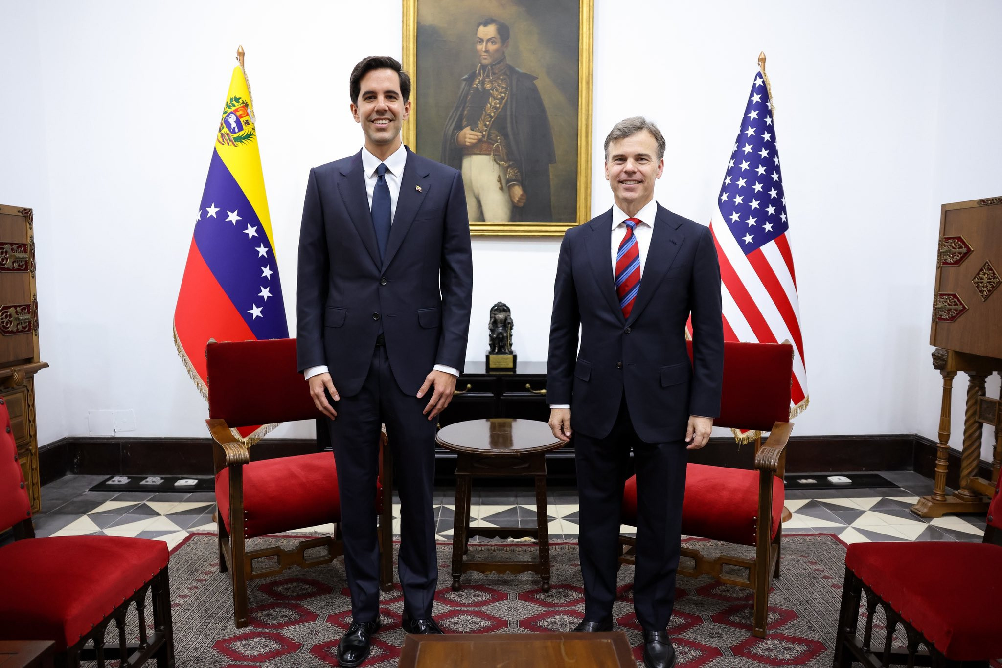 Diario Frontera, Frontera Digital,  Nacionales, ,Canciller Oliver Blanco se reunió con el encargado de negocios de EE UU en Venezuela