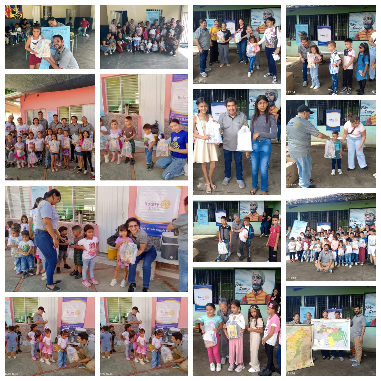 Diario Frontera, Frontera Digital,  El Vigía Panamericana, ,Con esta acción, Rotary El Vigía ratifica su lema de servicio y solidaridad, sembrando futuro a través de la educación,Rotary entregó 104 kits escolares en El Vigía