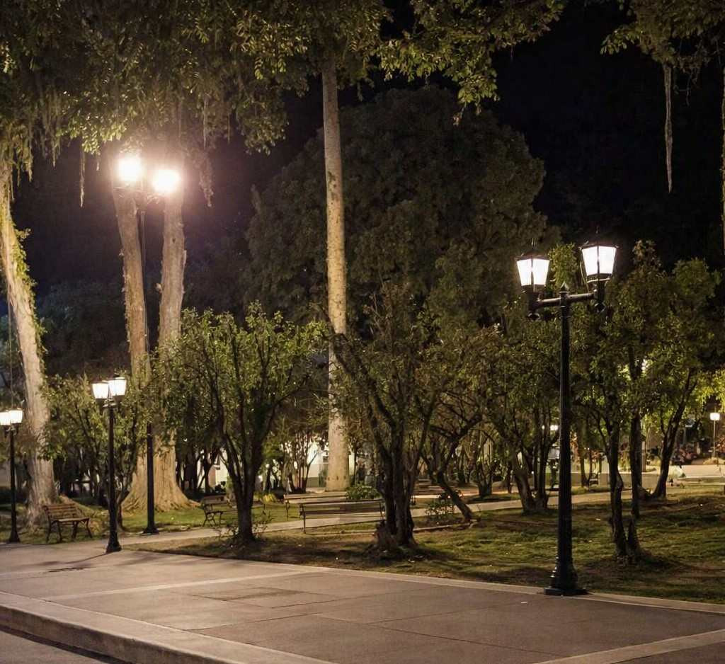 Diario Frontera, Frontera Digital,  Regionales, ,Con esta recuperación, merideños y visitantes pueden recorrer durante las noches el corazón histórico de la ciudad en mejores condiciones de seguridad y disfrute,Plaza Bolívar de Mérida vuelve a iluminarse tras años de oscuridad