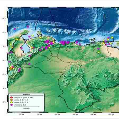 Frontera Digital, Diario Frontera, Funvisis registró 113 sismos en Venezuela durante la última semana