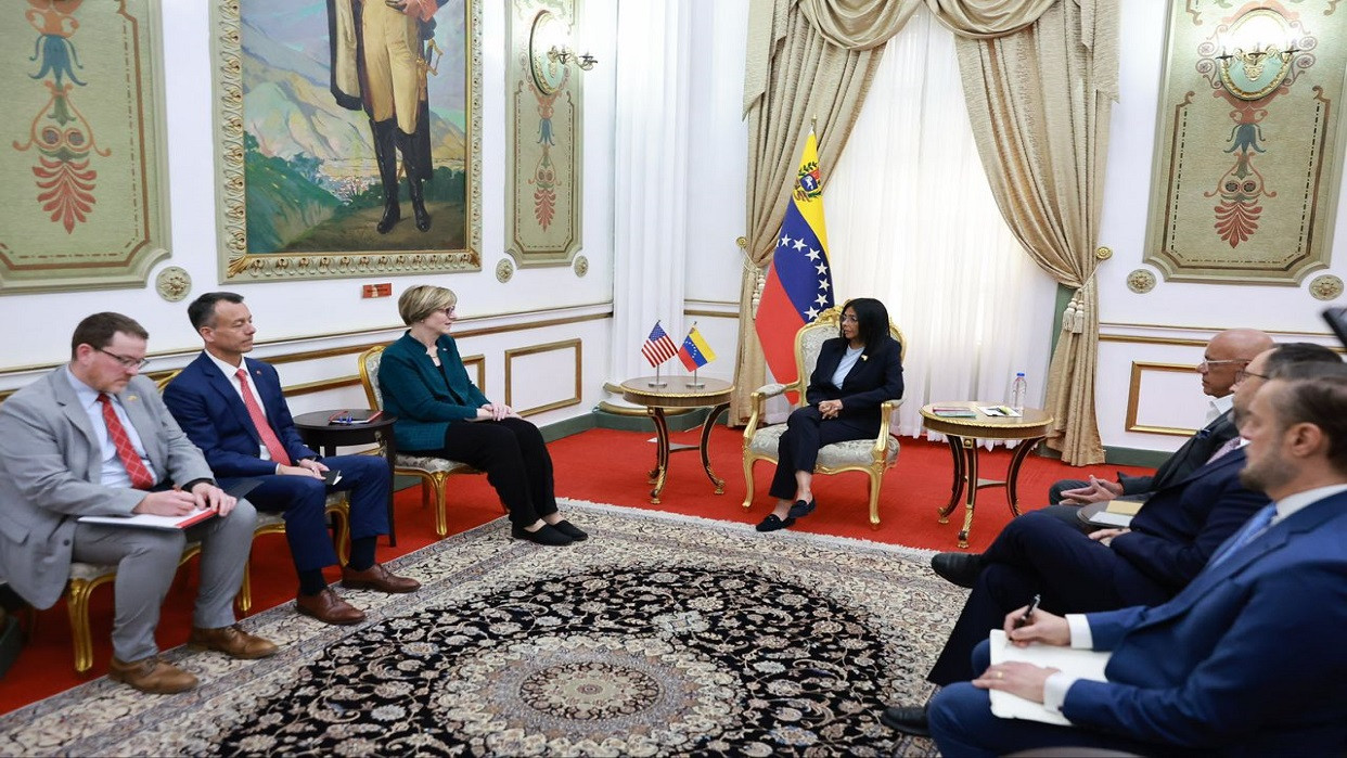 Diario Frontera, Frontera Digital,  Nacionales, ,Delcy Rodríguez se reunió con la Encargada de Negocios de EEUU para Venezuela, Laura Dogu