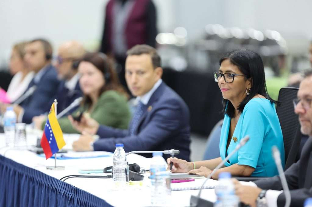 Diario Frontera, Frontera Digital,  Nacionales, ,Delcy invita a Barbados a invertir en hidrocarburos para fortalecer la seguridad energética regional