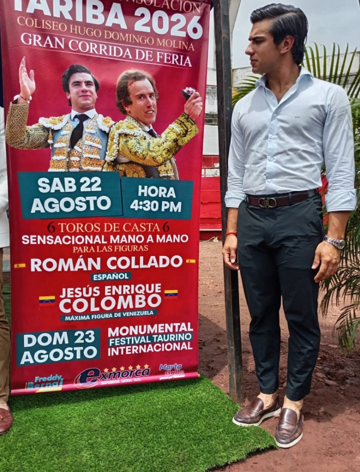 Diario Frontera, Frontera Digital,  Nacionales, Entretenimiento, ,Numerosos aficionados locales y de la cercana San Cristóbal, se reunirían en el ruedo del Coliseo “Hugo Domingo Molina”, para la presentación de la programación taurina que este año toma protagonismo pues la organiza el padre del torero orgullo de esta tierra, como es Jesús Enrique “Colombo,Táriba tiene toros en el marco de su Feria de la Virgen de la Consolación