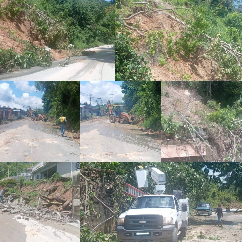 Frontera Digital,  El Vigía Panamericana,  Alcalde Lisandro Segura atiende de inmediato afectaciones 
por lluvias en la parroquia Gabriel Picón González