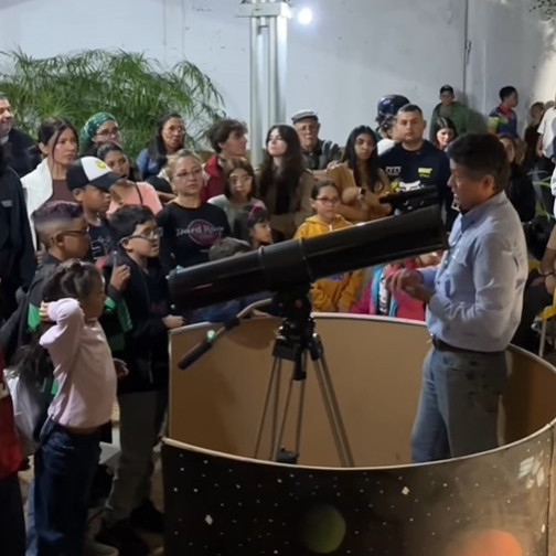 Frontera Digital,  Tecnología, Regionales,  La Fundación CIDATA acompaña al Mucyt en sus noches de observación del cielo