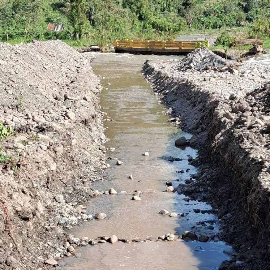 Frontera Digital,  Regionales,  Alcaldía Bolivariana de Arzobispo Chacón  canaliza el Río Mesa de Quintero en Capurí