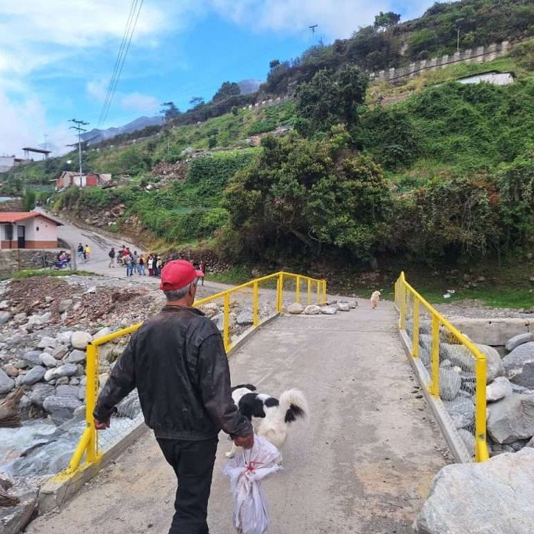Frontera Digital, Diario Frontera, Poder popular rehabilitó puente en el sector Miteque de Mérida