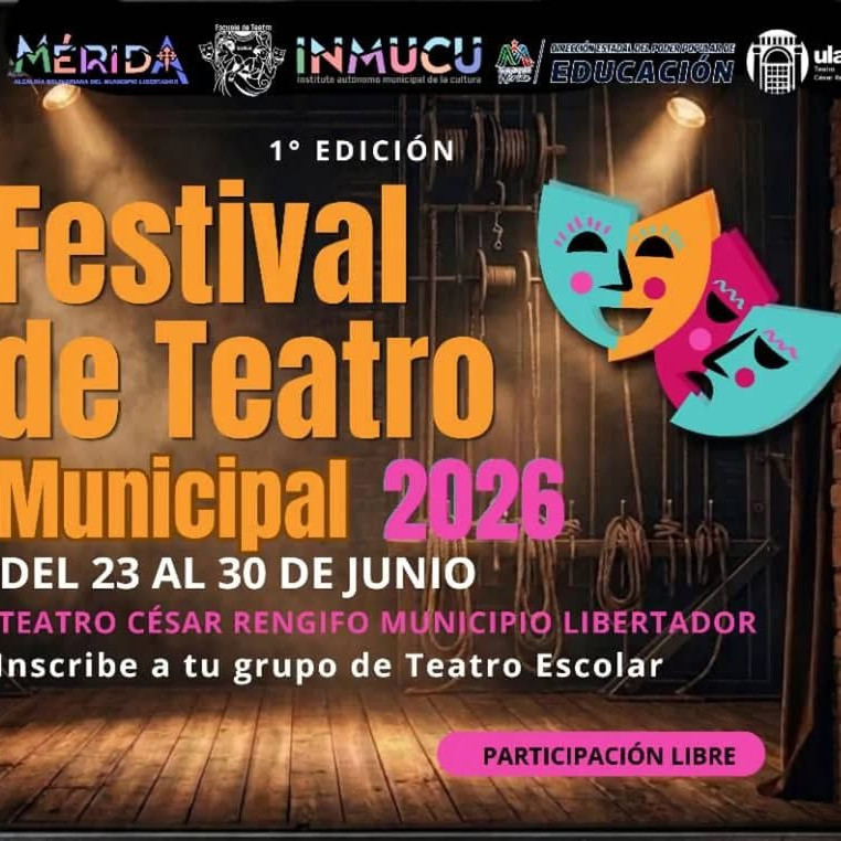 Frontera Digital,  Regionales,  El municipio Libertador se prepara para recibir 
la I edición del Festival de Teatro Municipal 2026