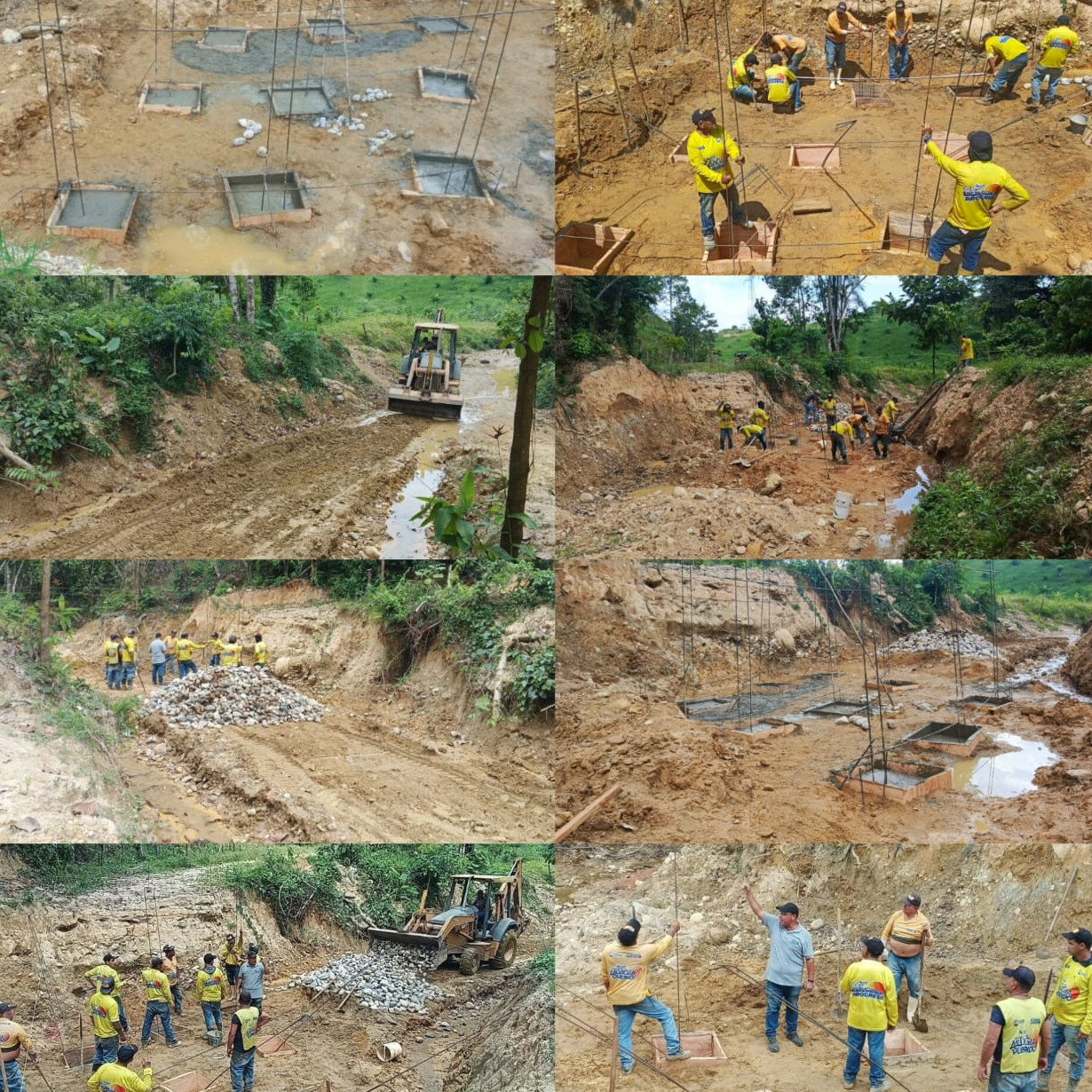 Frontera Digital, Diario Frontera, Gestión de Lisandro Segura avanza en construcción de cajón de paso 
en Colinas de San Benito